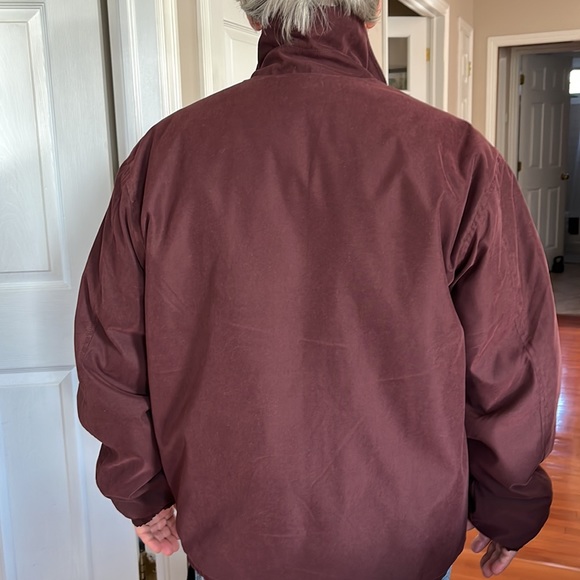 Mens Burgundy Eddie Bauer Jacket - Picture 2 of 8